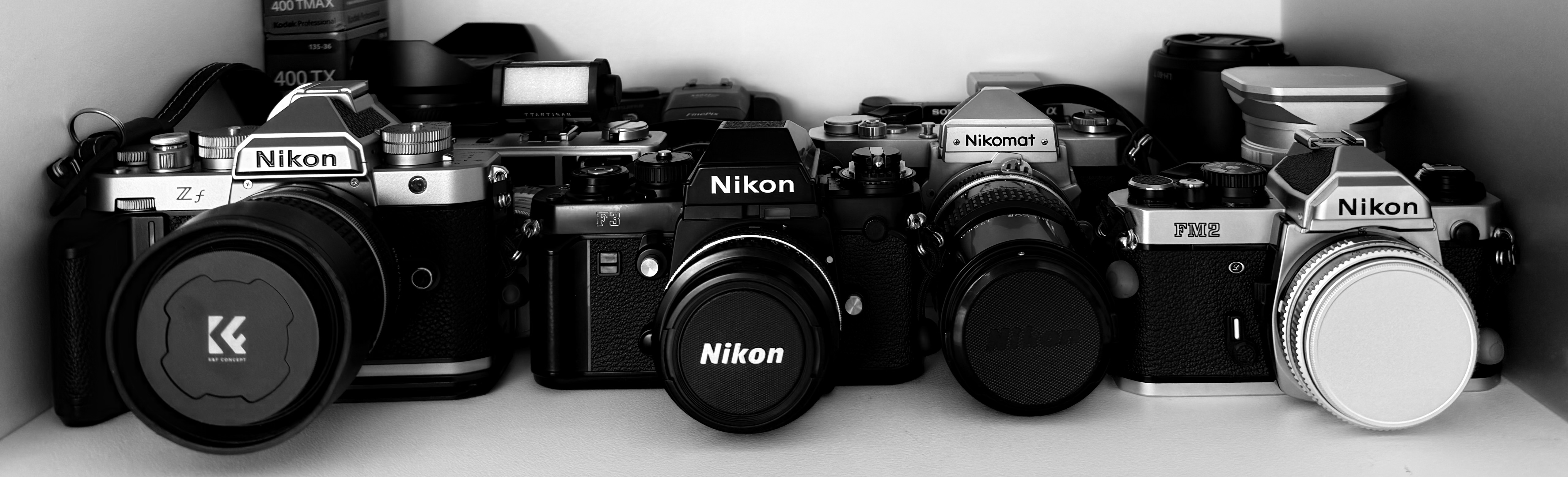 Nikon camera collection